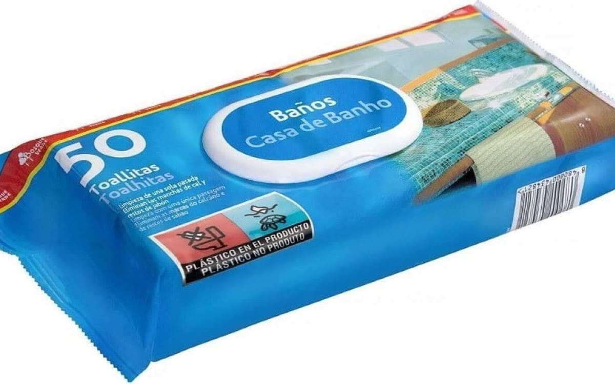 Toallitas limpiadoras de baños Bosque Verde