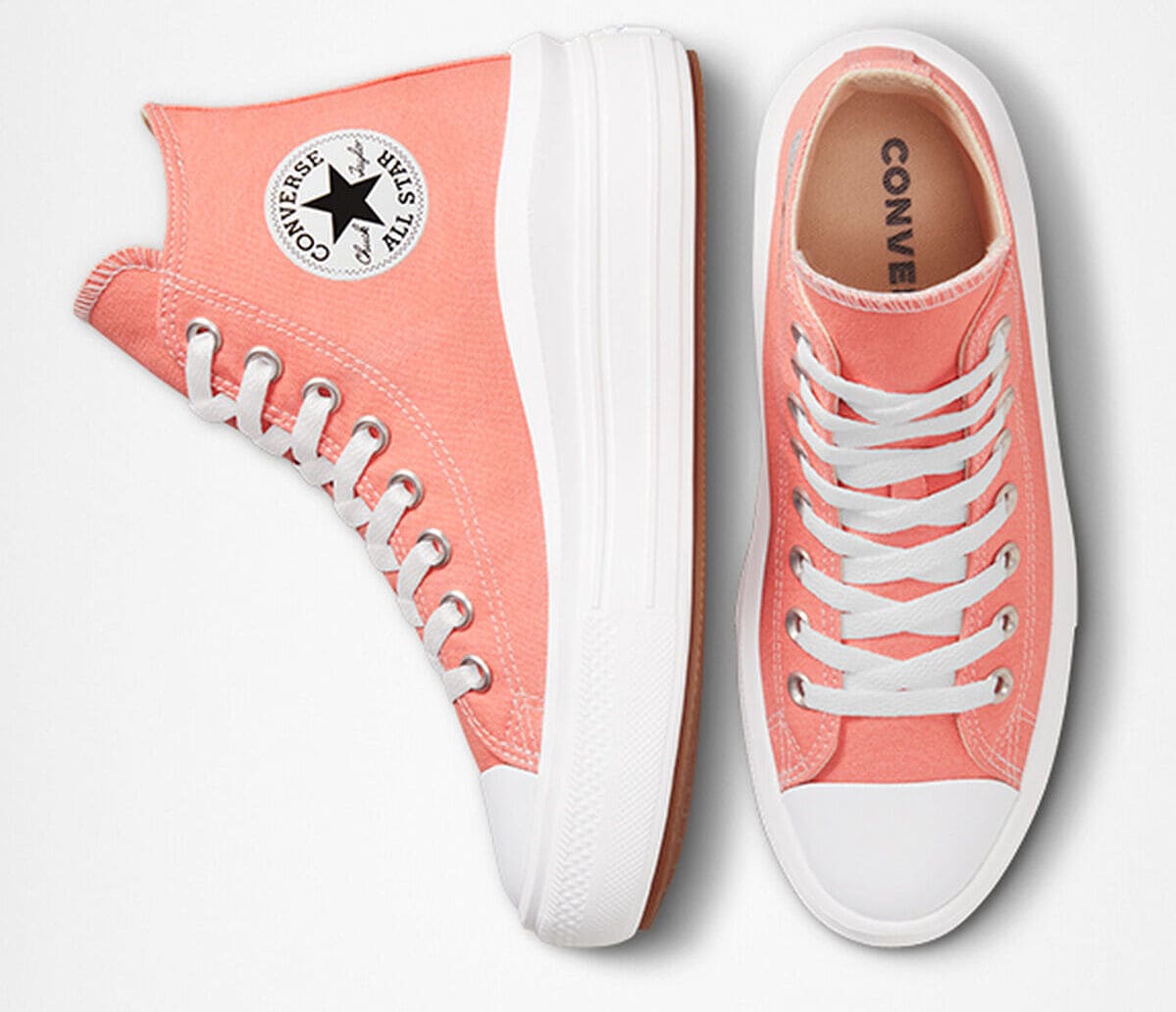 Los botines Chuck Taylor All Star Move Platform Seasonal Color de Converse