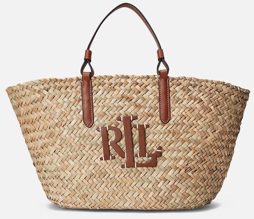 Bolso tejido de fibras naturales