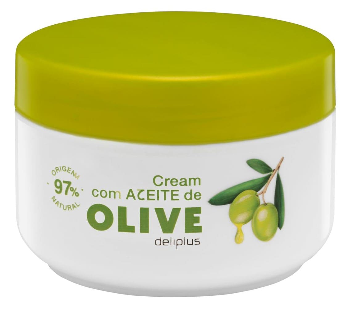 Crema corporal con aceite de oliva Deliplus