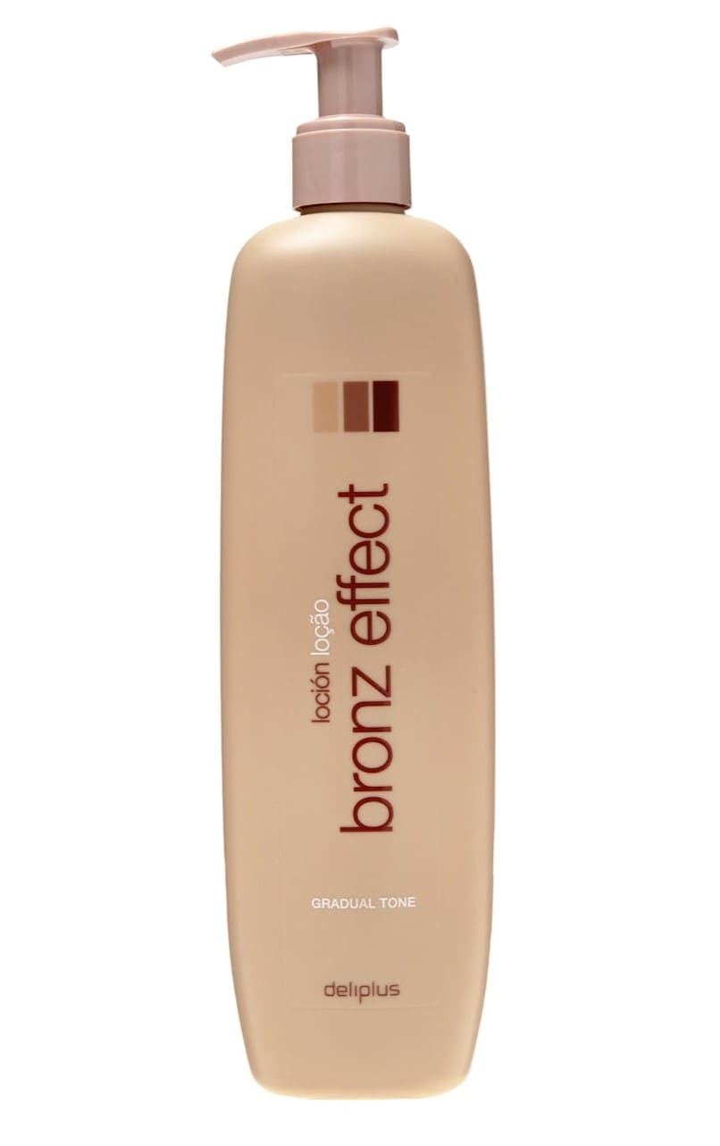 Loción corporal efecto bronceado Deliplus