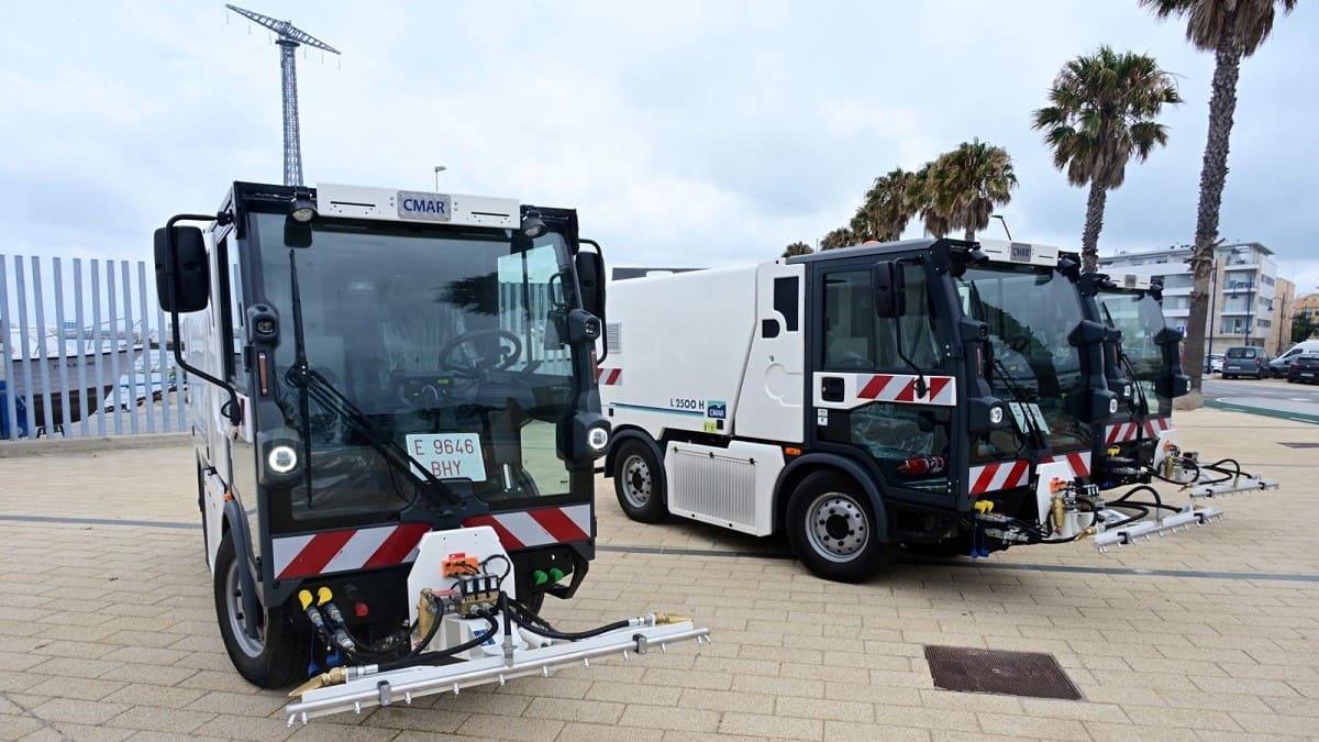 Nuevos vehículos de limpieza