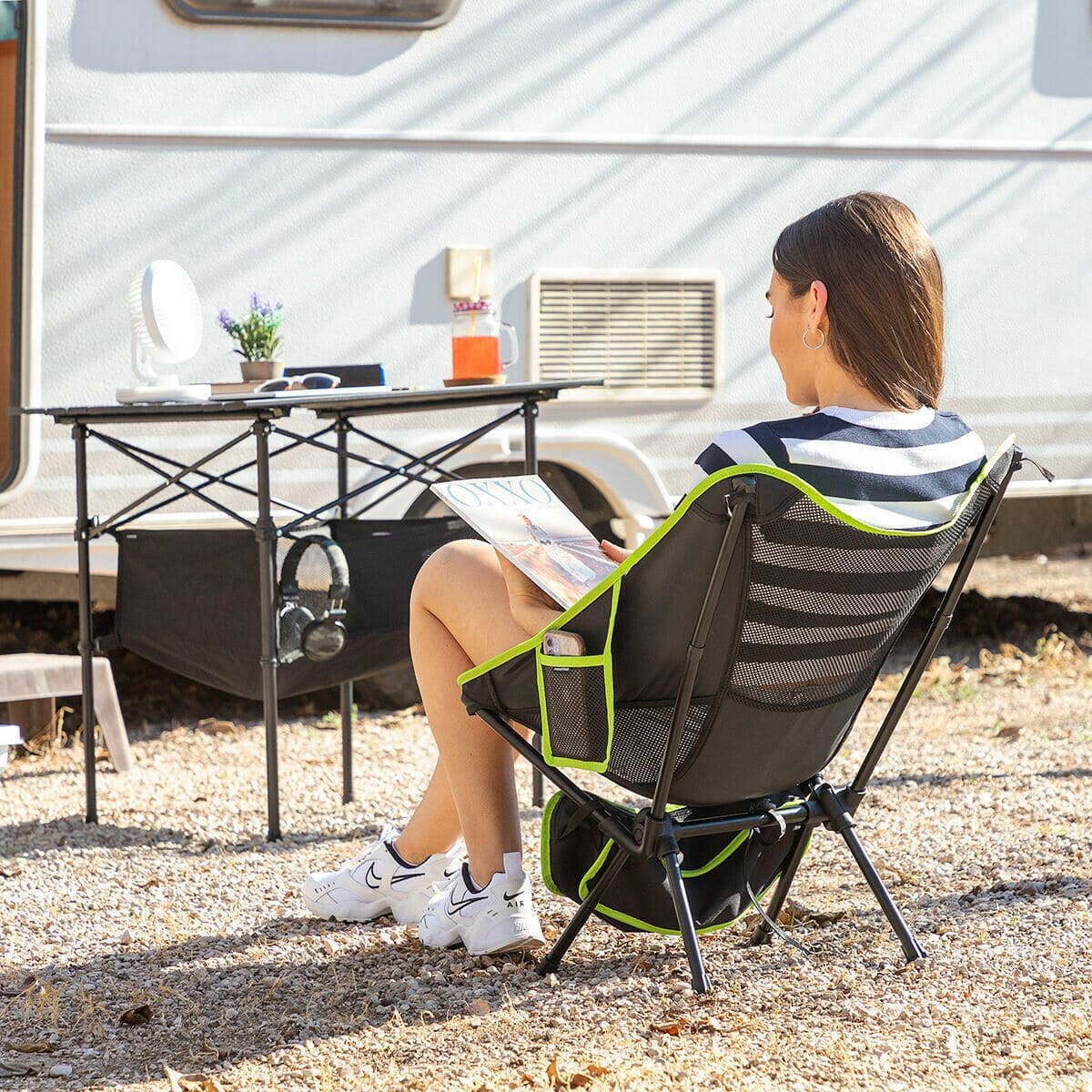 Silla de camping plegable InnovaGoods de Decathlon