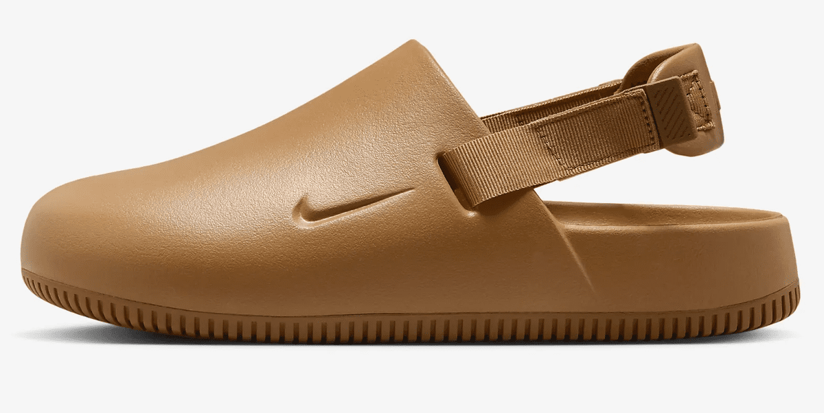 Las nuevas zapatillas Nike Calm marrones