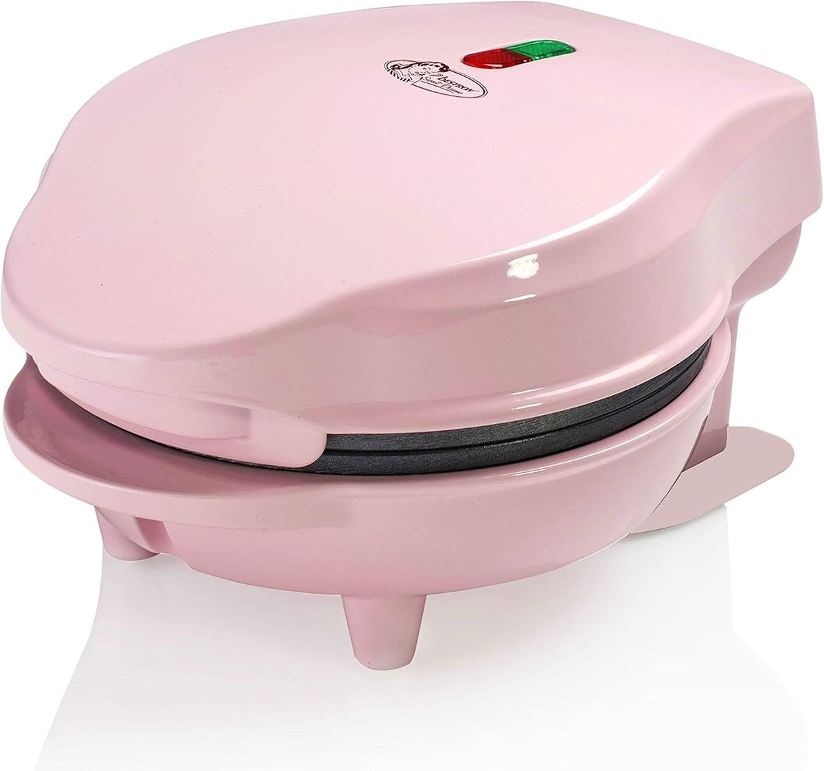 La mini gofrera antiadherente de diseño retro con 550 W Bestron de Amazon