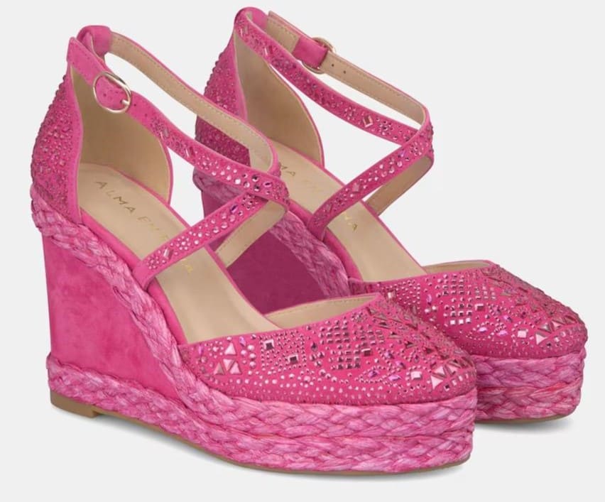 Sandalias de piel con puntera redondeada Alma en Pena