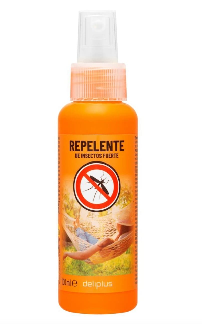 Spray repelente fuerte antimosquitos Deliplus