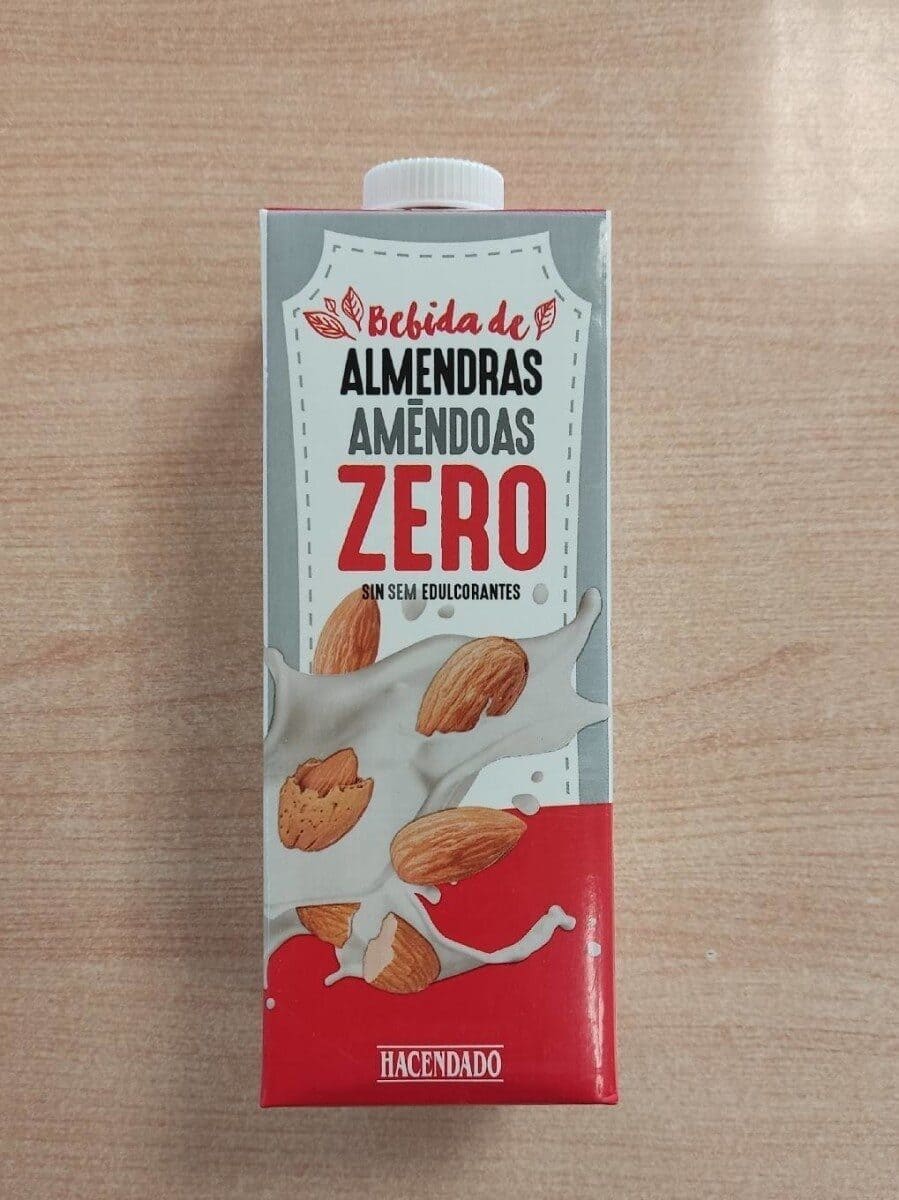 Bebida de almendras zero Hacendado