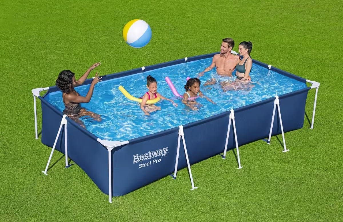 Piscina desmontable y rectangular BESTWAY