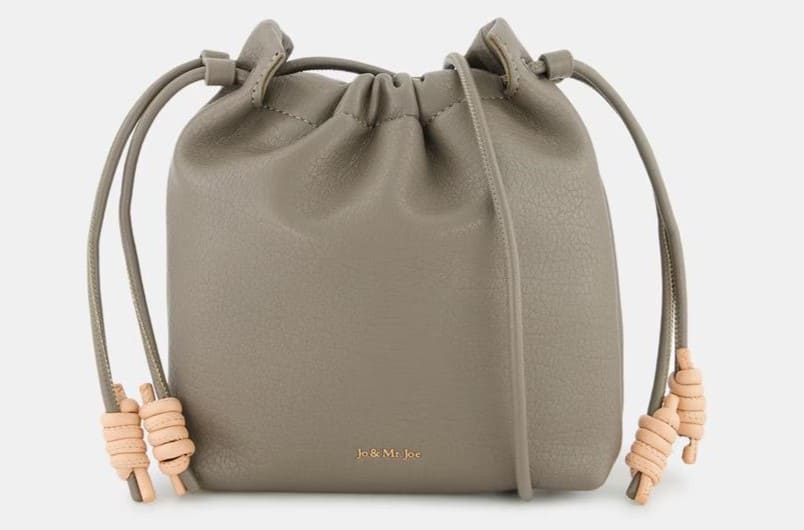Bandolera con cierre fruncidor Jo & Mr. Joe