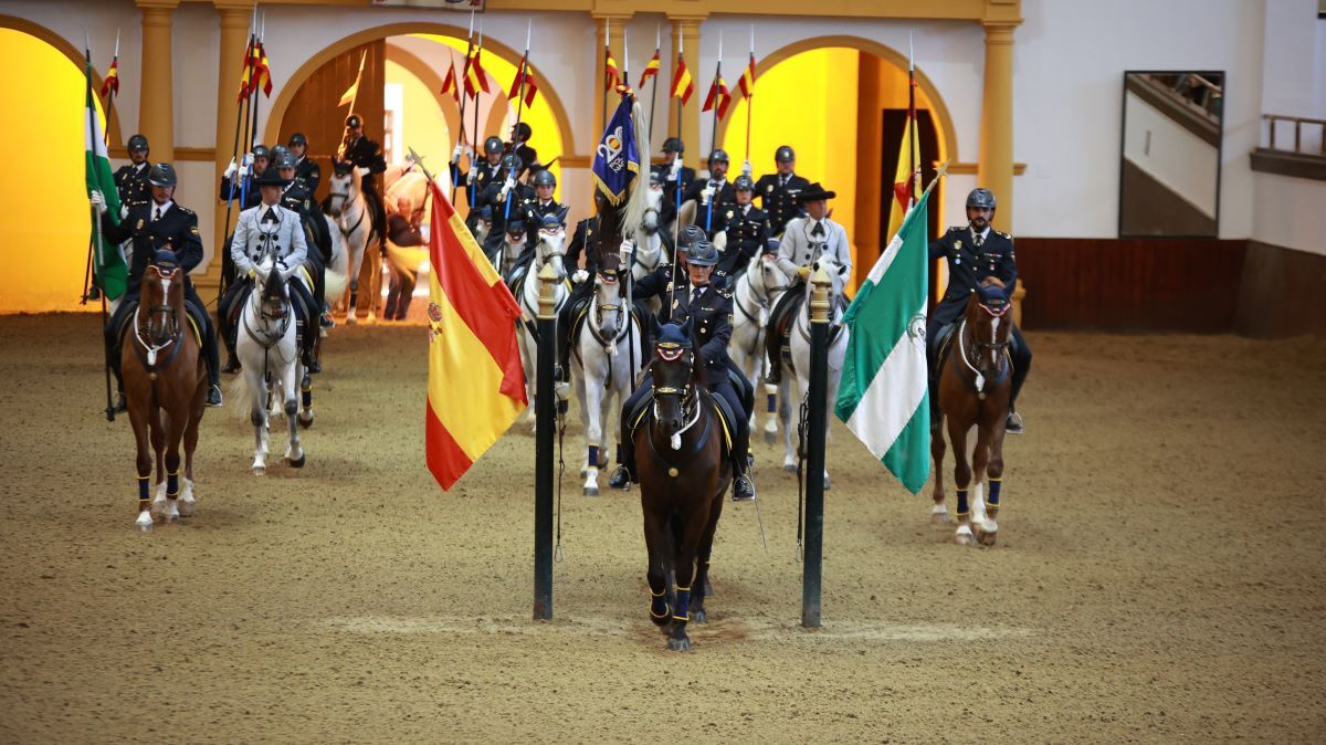 Exhibición de la Policía Nacional en la Real Escuela de Jerez | Rafa Domínguez