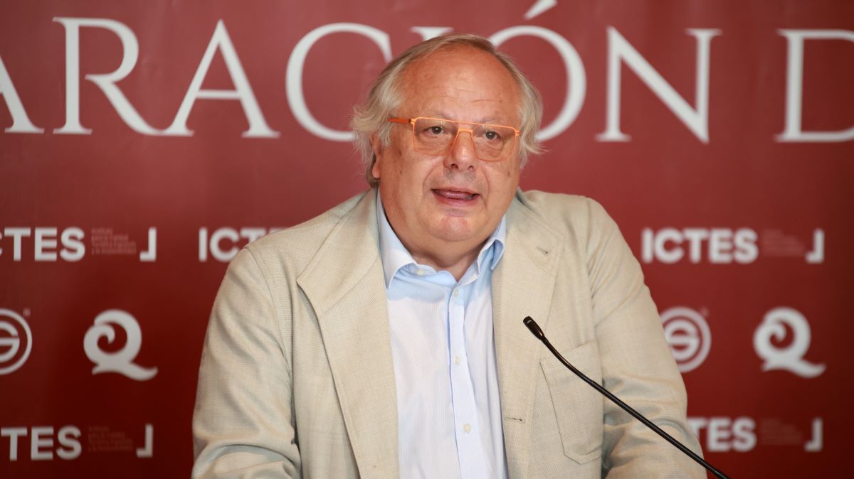 Miguel Mirones en la presentación de la 'Declaración de Jerez' del VII Congreso Internacional de Calidad y Sostenibilidad Turística | Cristo García