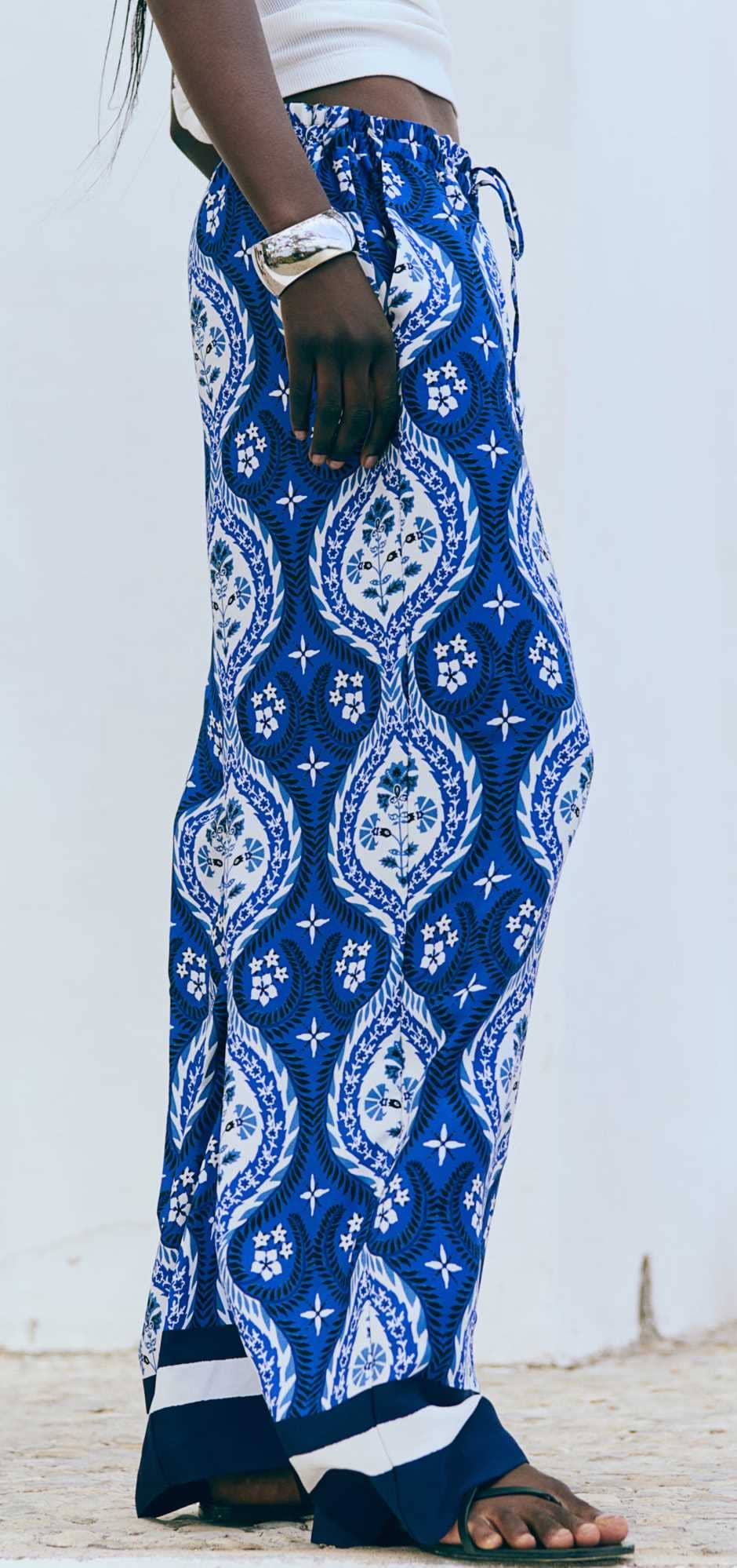 Pantalón amplio sin cierre de H&M