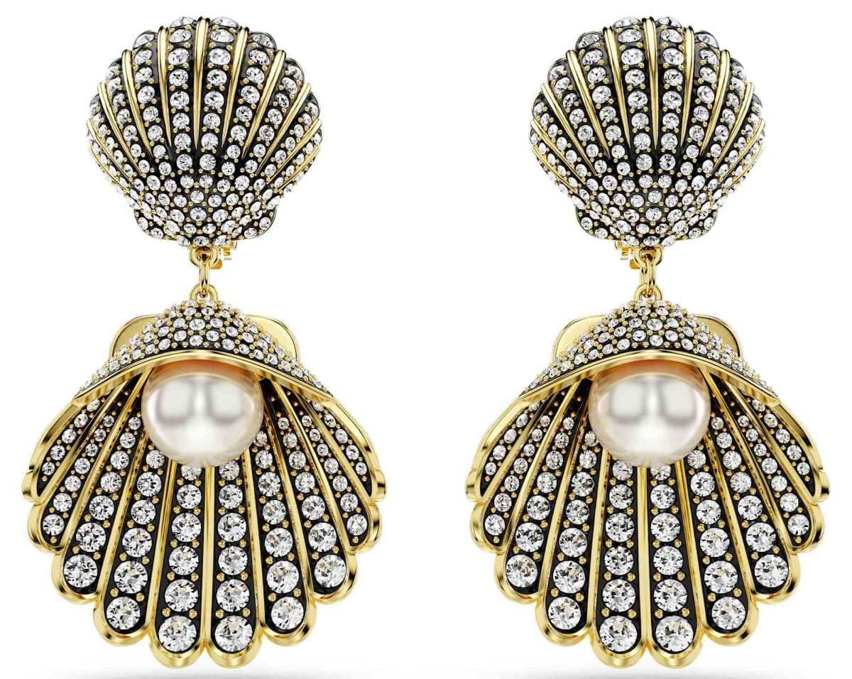 Pendientes de clip Idyllia de Swarovski