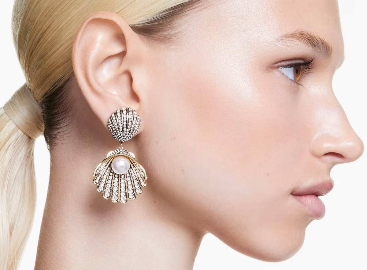 Pendientes de clip Idyllia de Swarovski