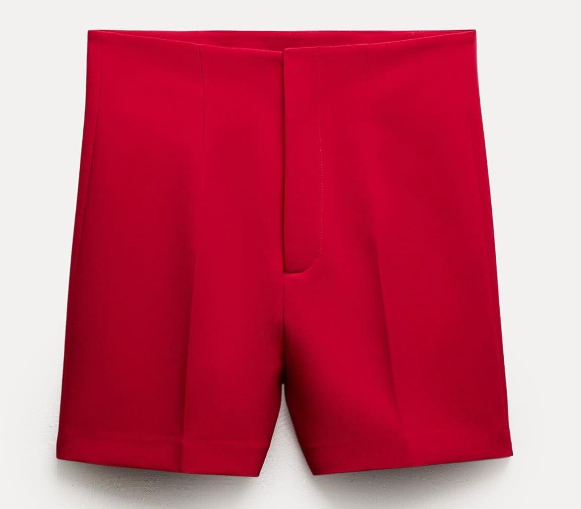 Shorts tiro alto ZW Collection de Zara