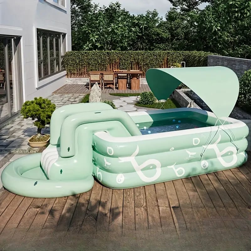 Piscina hinchable de lujo para exteriores
