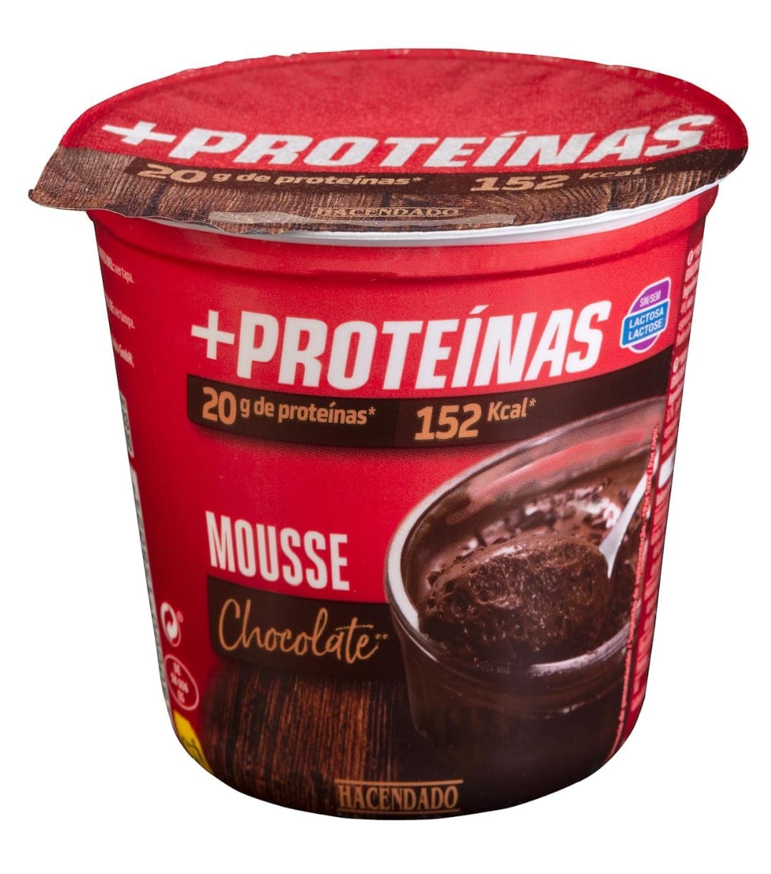 Mousse sabor chocolate