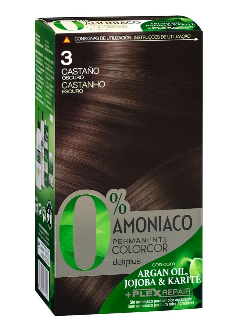 Coloración permanente Colorcor 0 amoniaco Deliplus