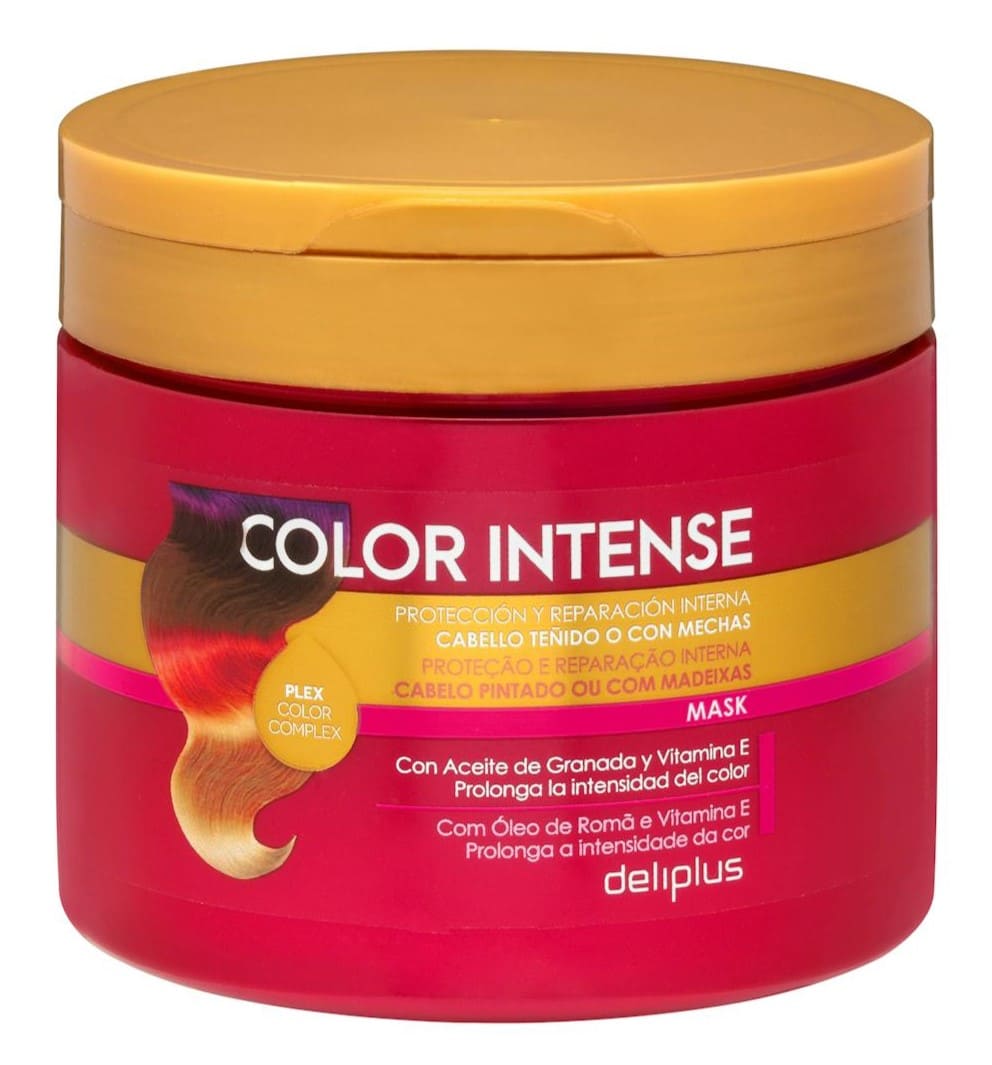 Mascarilla Color Intense Deliplus para cabello teñido o con mechas