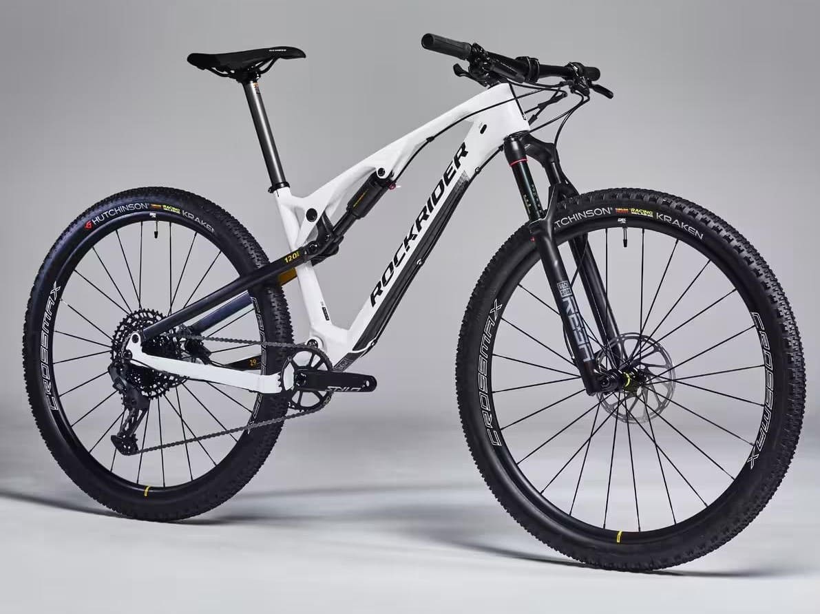 Bicicleta de montaña 29'' doble suspensión carbono ROCKRIDER XC 900 S