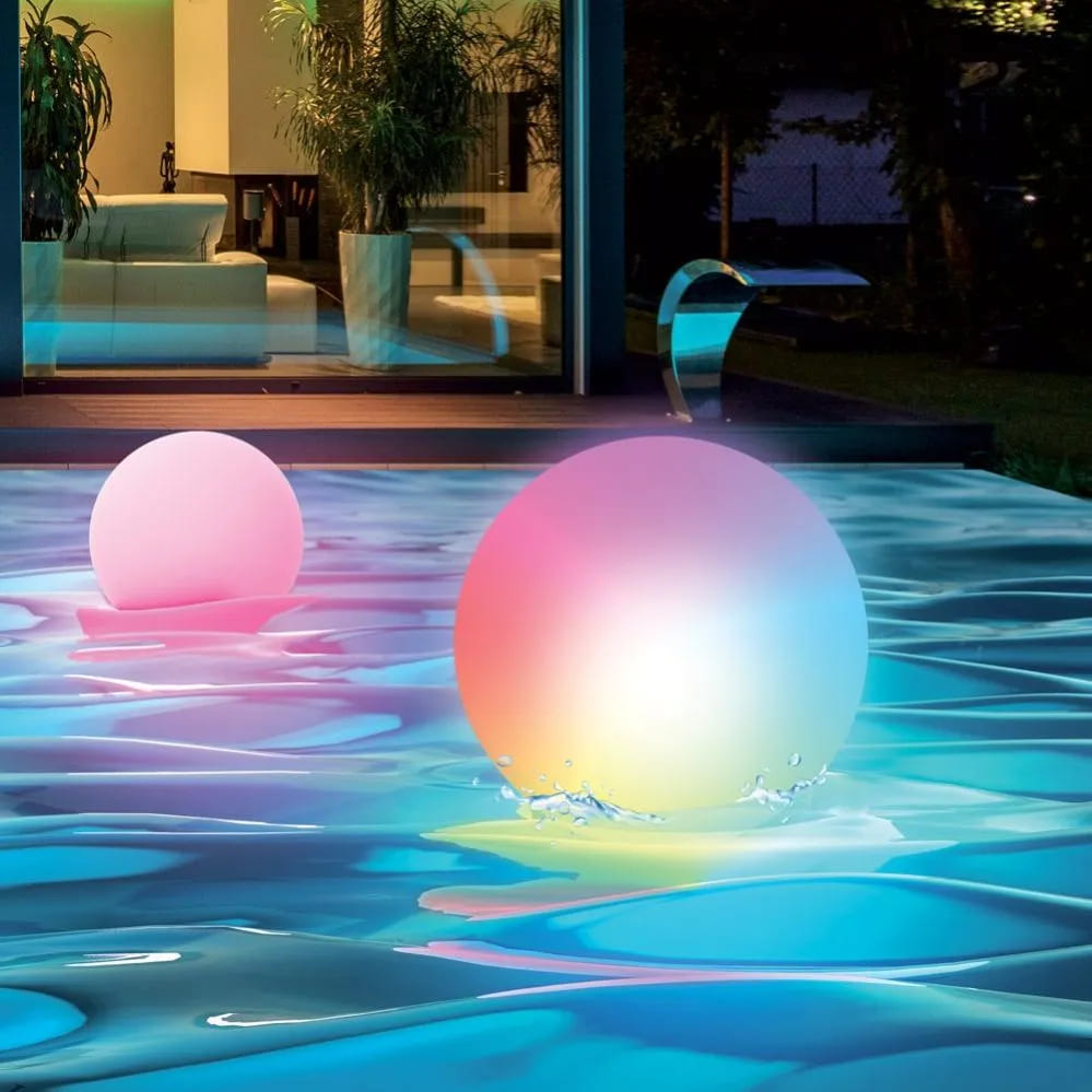 Luz solar flotante para piscina Eg-Bos16Rvbwip RGB YANTEC
