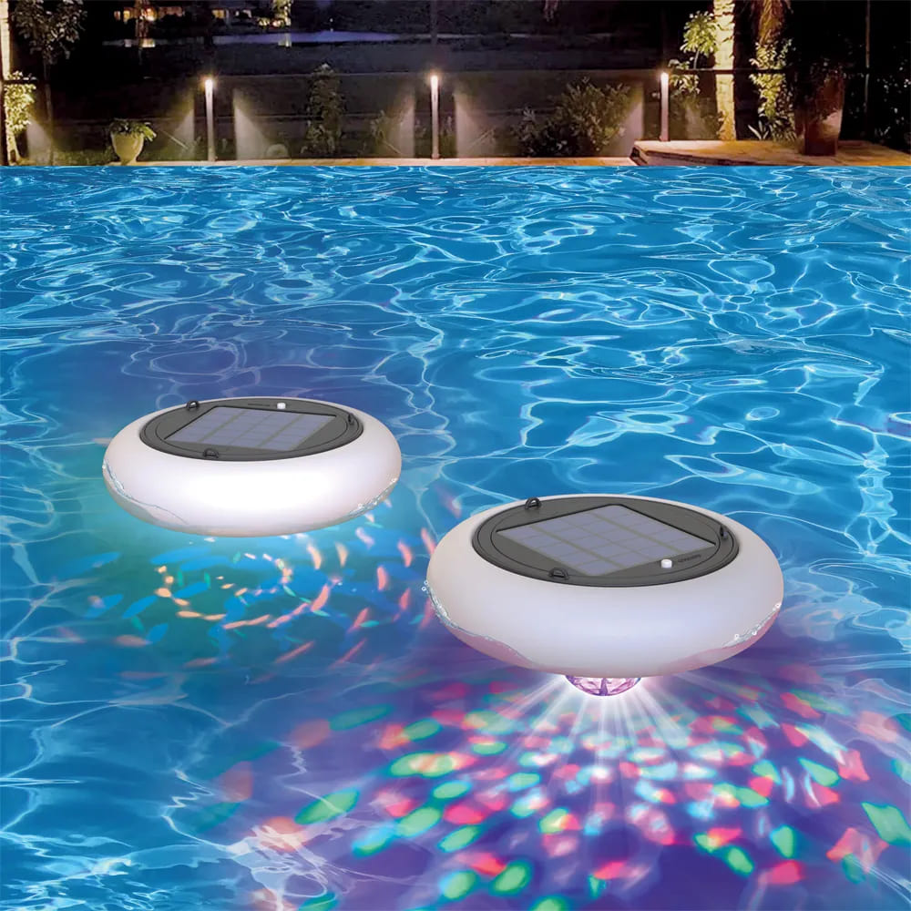 Luz solar flotante para piscina Eg-Tos19Rvbip RGB XANLITE