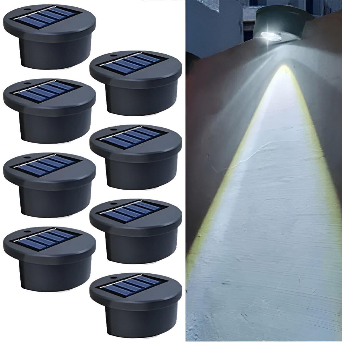 Set de luces solares para exterior GENERIQUE