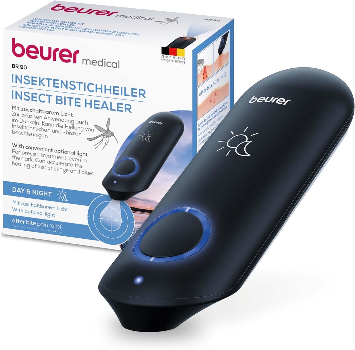 Aparato contra picaduras de insectos Beurer B 90 de Amazon