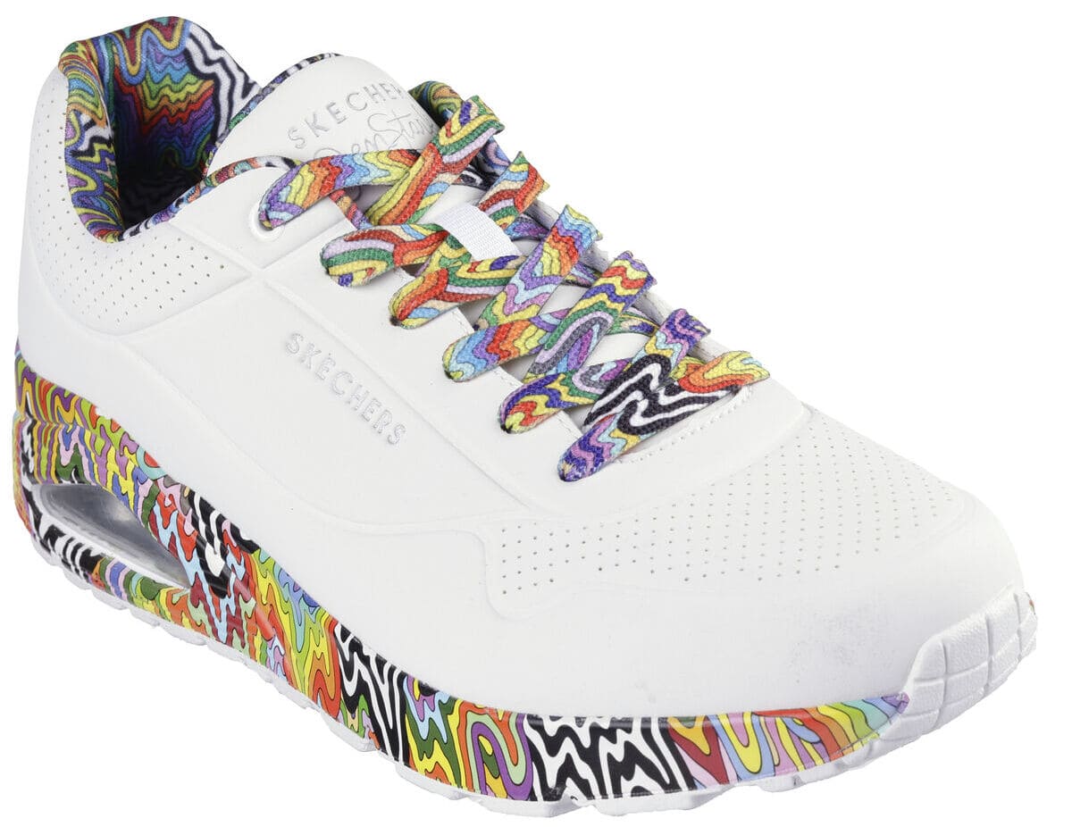 Las nuevas zapatillas Jen Stark: Uno - Stark Mini Drip de Skechers