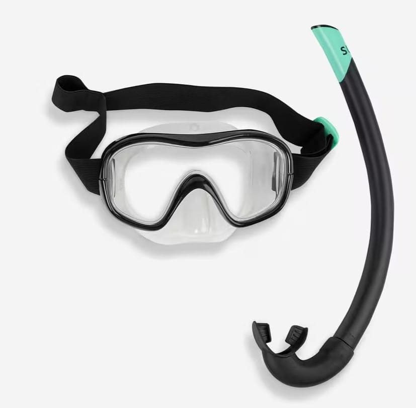 Kit de máscara + tubo de buceo SUBEA 100