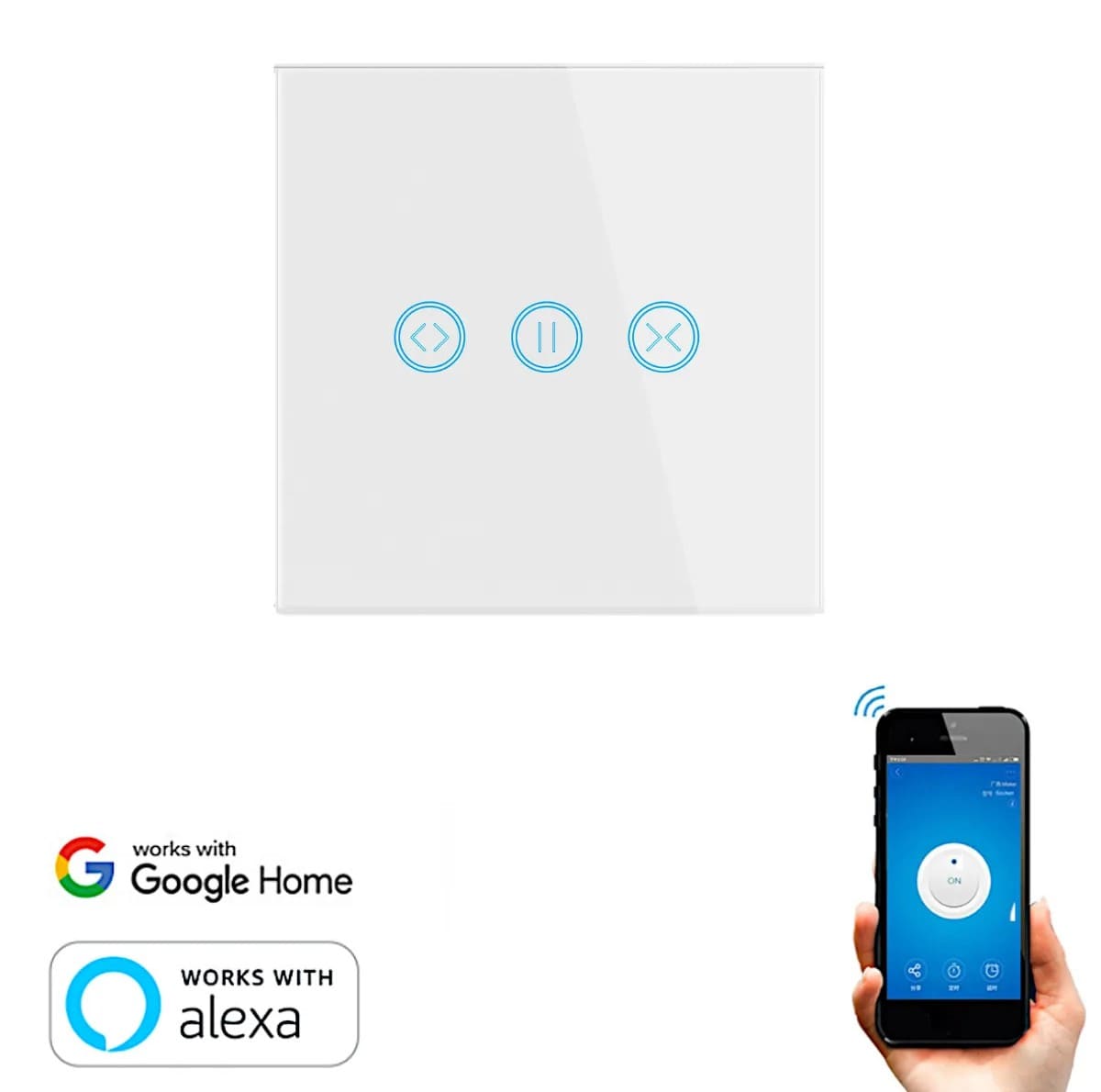 Interruptor inteligente para persianas y cortinas SMARTFY