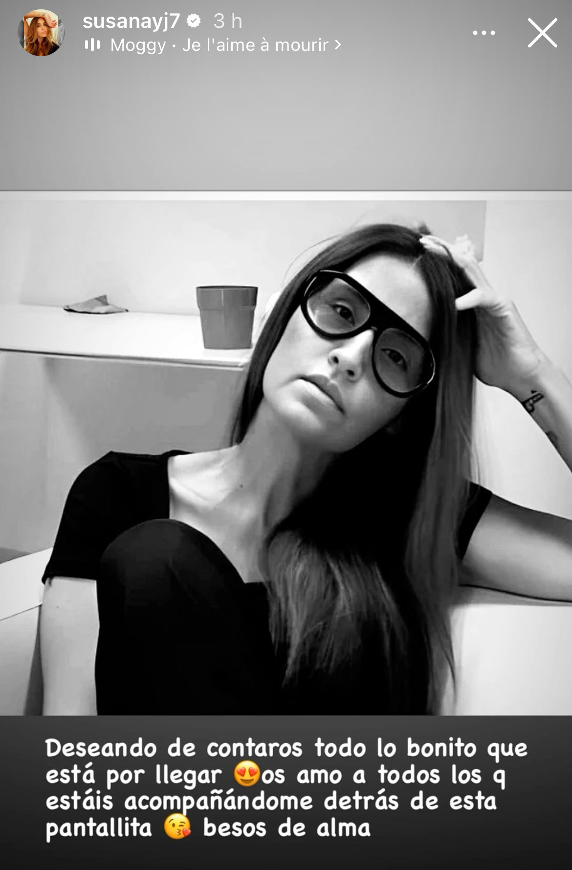 Susana Saborido comparte un misterioso mensaje en Instagram