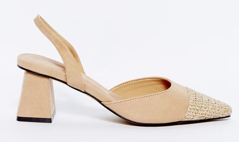 Tacones con puntera decorada Sfera