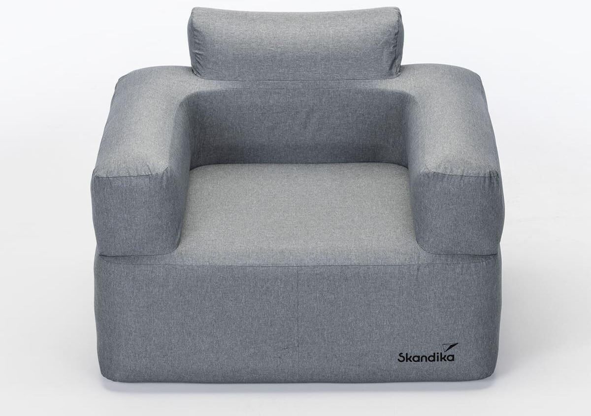 Sofá individidual hinchable para playa SKANDIKA Easy Air Single de Decathlon