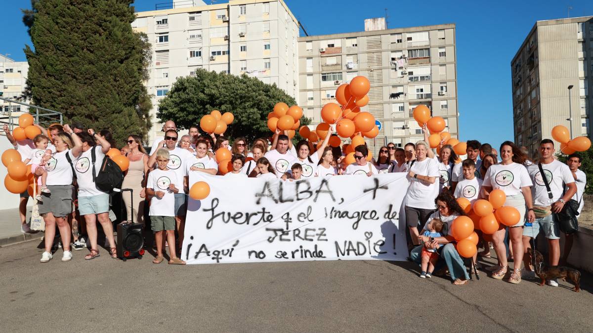 Encuentro de apoyo para Alba en el Hospital de Jerez | Cristo García