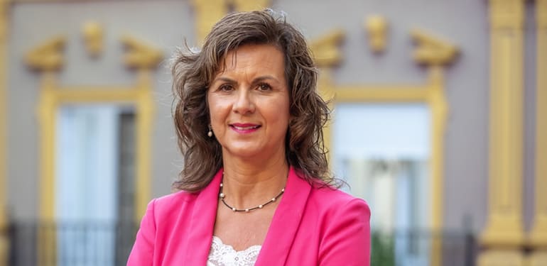 Mariló Ponce, concejal del Ayuntamiento de Huelva