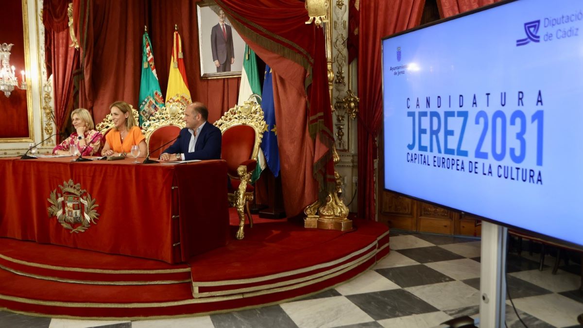 Presentación de la candidatua de Jerez a la Capital Europea de la Cultura 2031 a los ayuntamientos