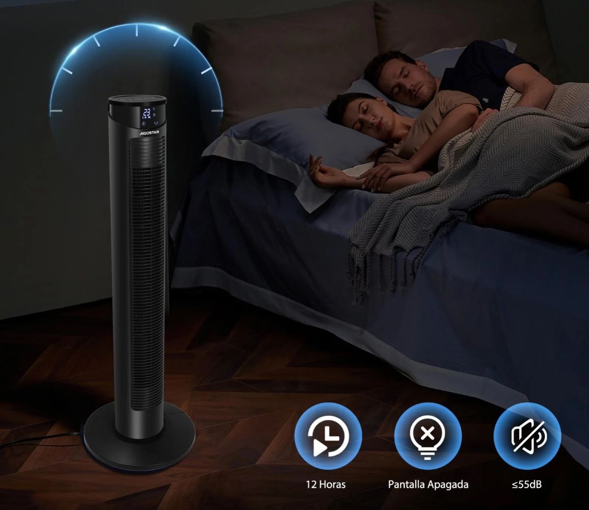 Ventilador de torre Aigostar Harbor