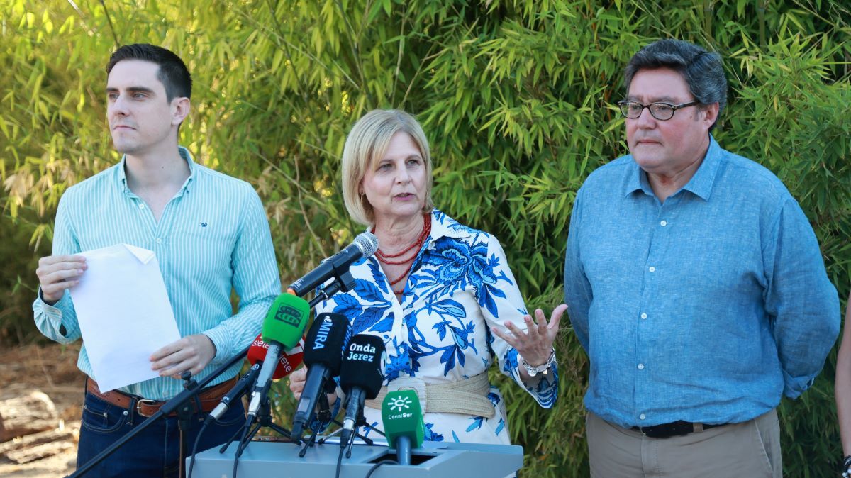 García-Pelayo en la rueda de prensa del Parque Retiro | Cristo García