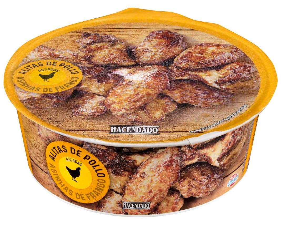 Alitas de pollo asadas