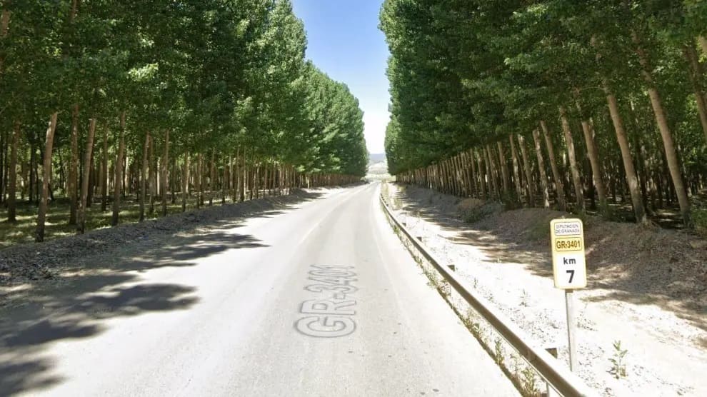 La carretera en la que se produjo el accidente (13)