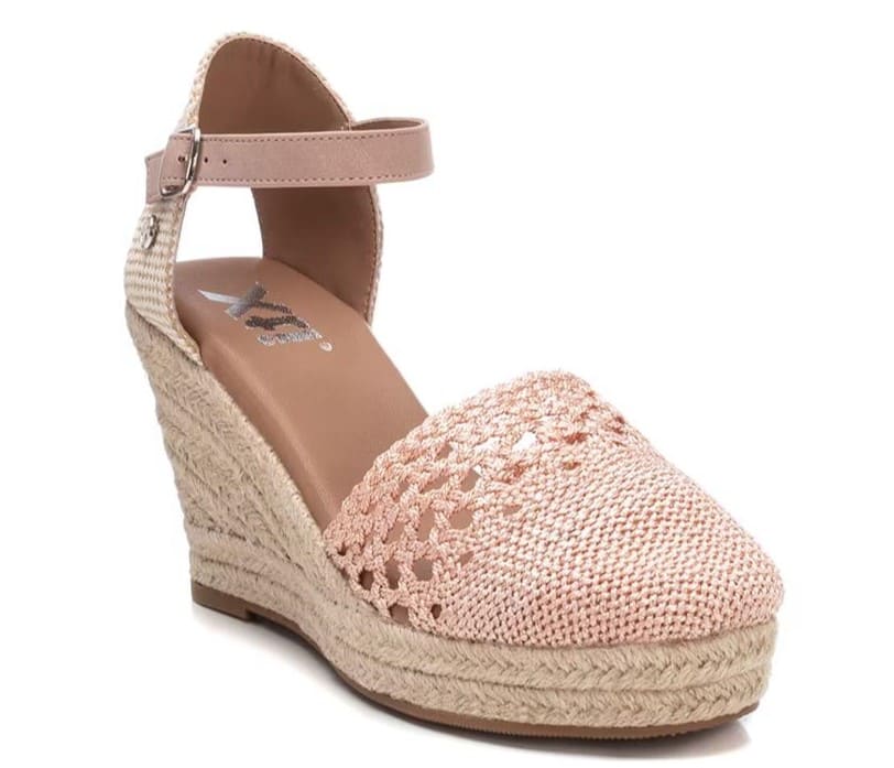 Alpargatas de cuña con cierre de hebilla Xti