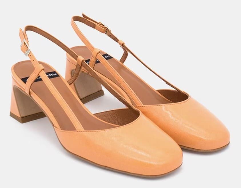 Zapatos de salón con tacón de bloque Ángel Alarcón