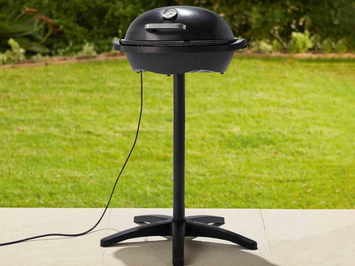 Barbacoa eléctrica de sobremesa y con soporte