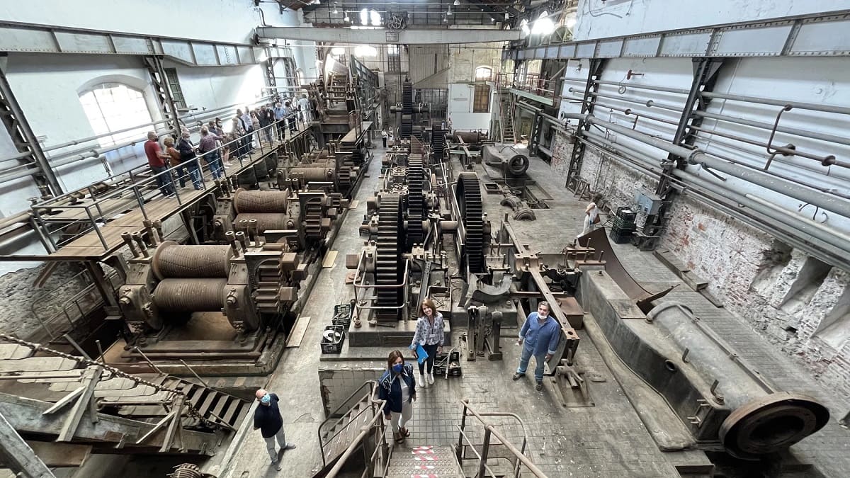 Interior de una fábrica en Andalucía