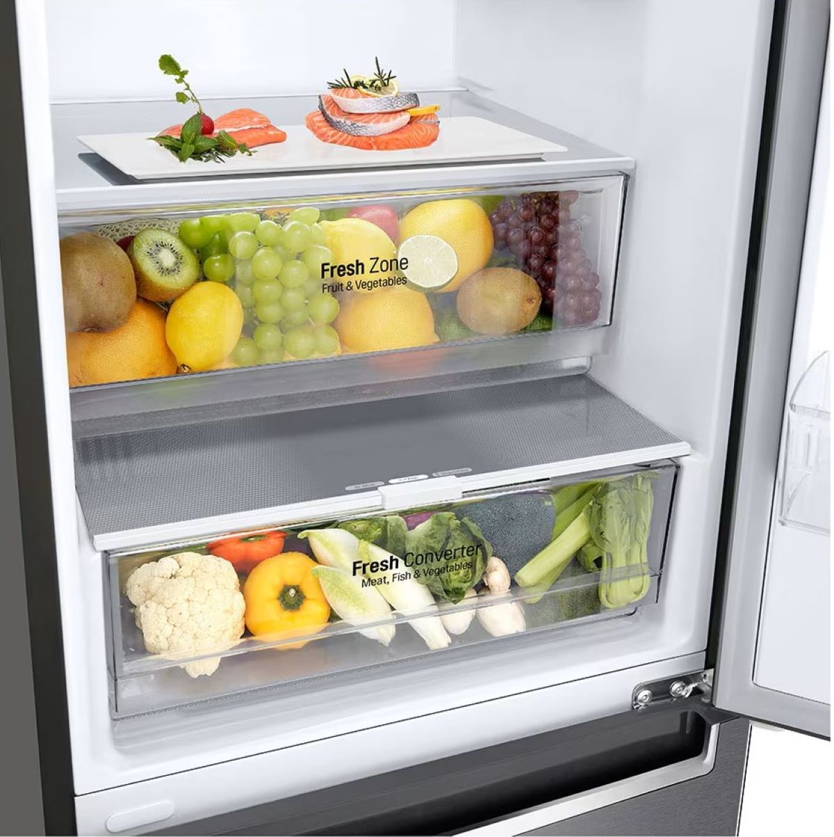 Frigorífico Combi LG GBP62DSNGN de Carrefour