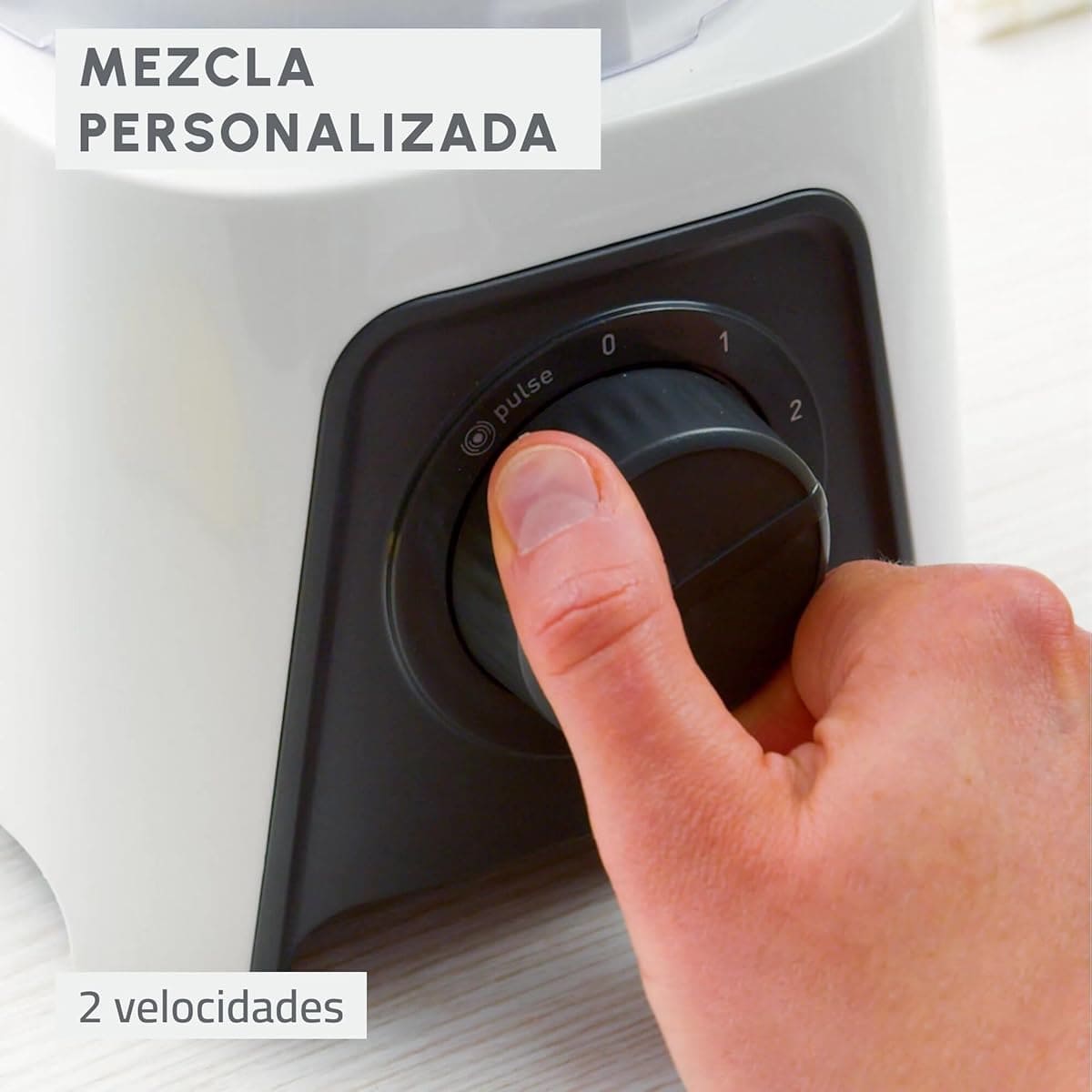 La batidora de vaso de acero inoxidable Moulinex Blendeo+ en Amazon