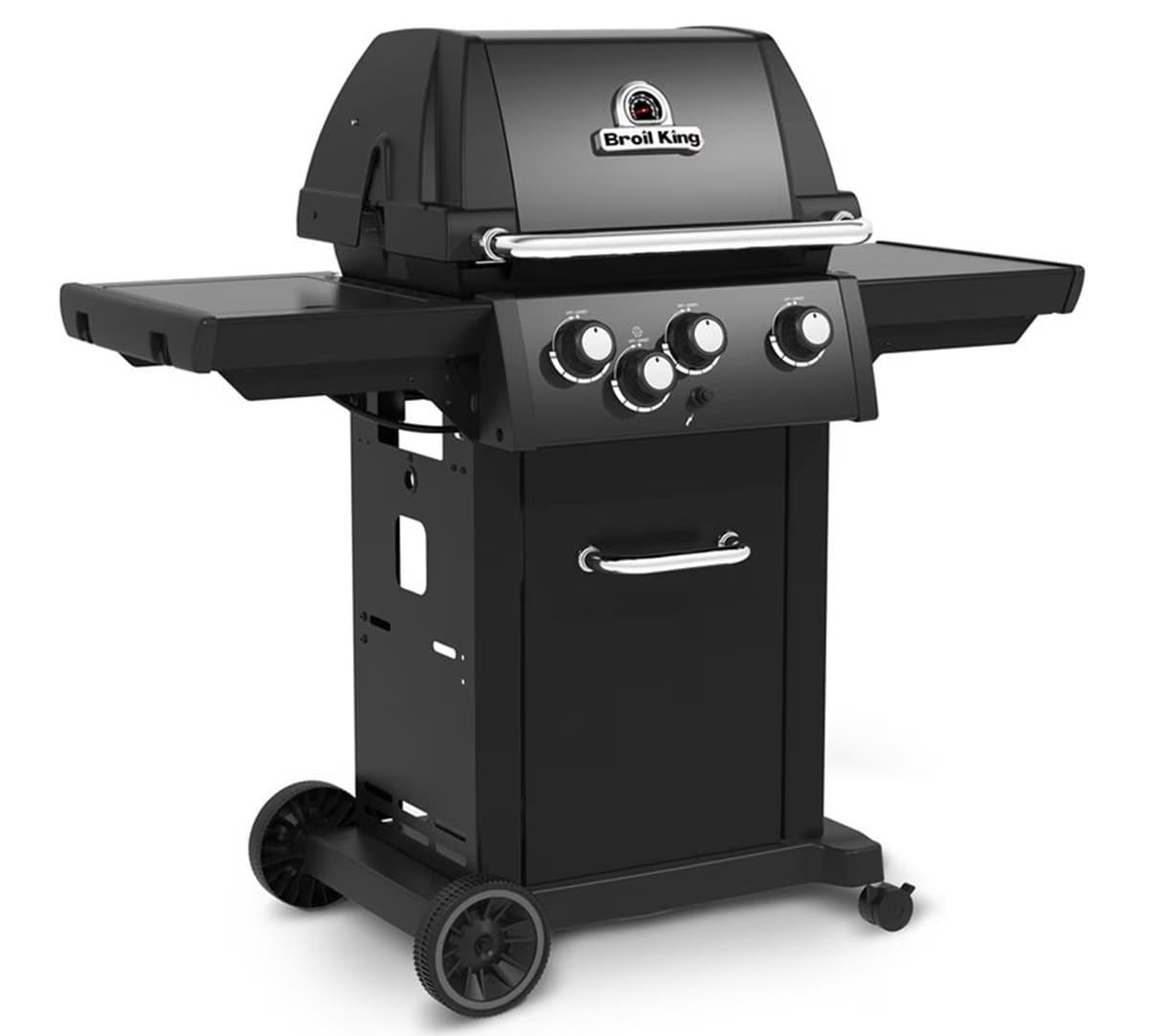 La barbacoa de gas con 3 + 1 quemadores Royal 340 Shadow Broil King de El Corte Inglés