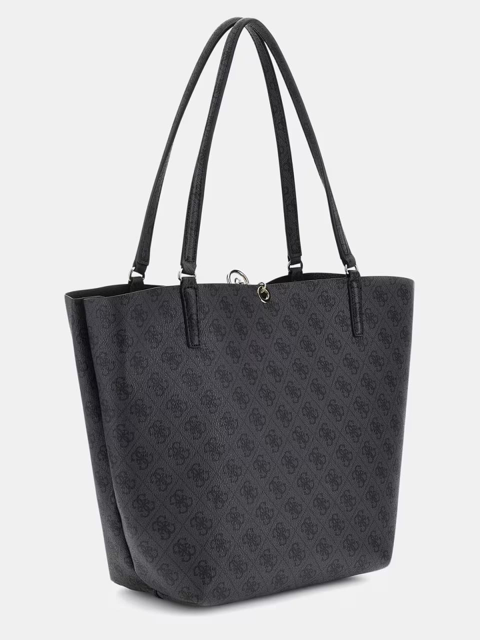 El bolso shopper alby logotipo 4g en color negro de Guess
